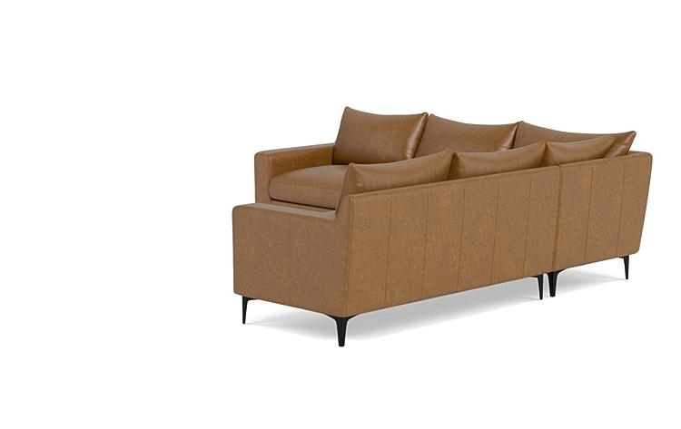 Sloan Leather 4-Seat Corner Sectional Sofa - Image 2