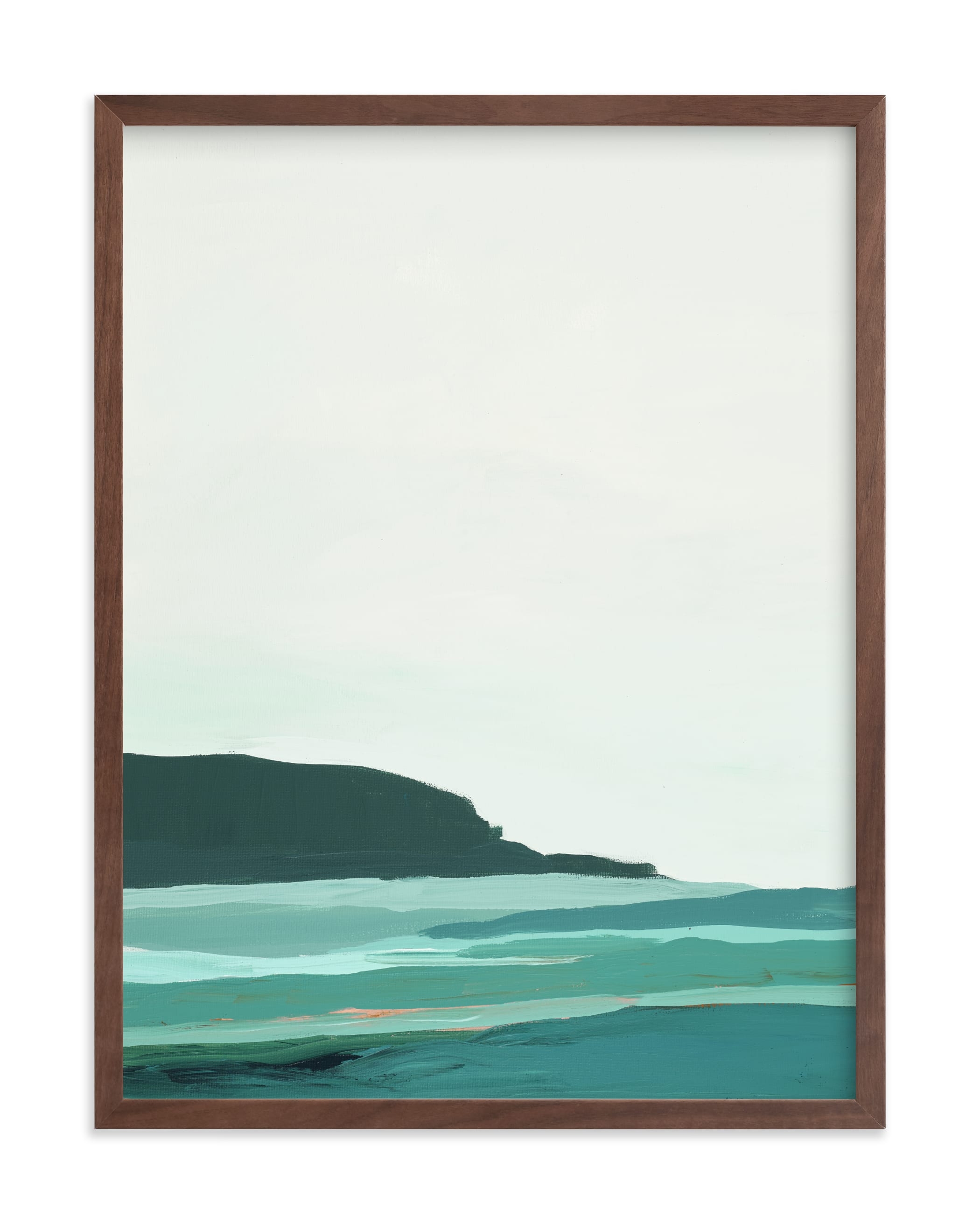 Abstract Pacific Seascape Diptych 2 Limited Edition Fine Art Print 1 - Image 0