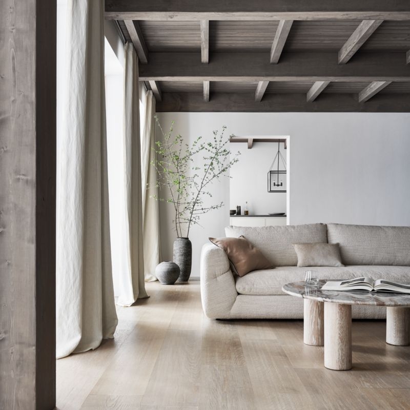 Cambria Boucle Sofa 96" - Image 1