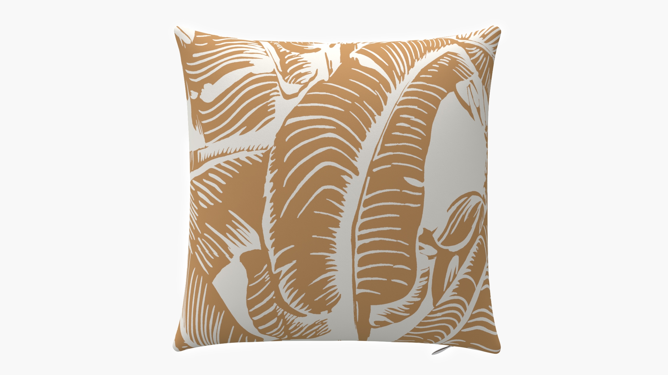 Outdoor 26" Throw Pillow, Caramel Martinique® Encore, 26" x 26" - Image 1