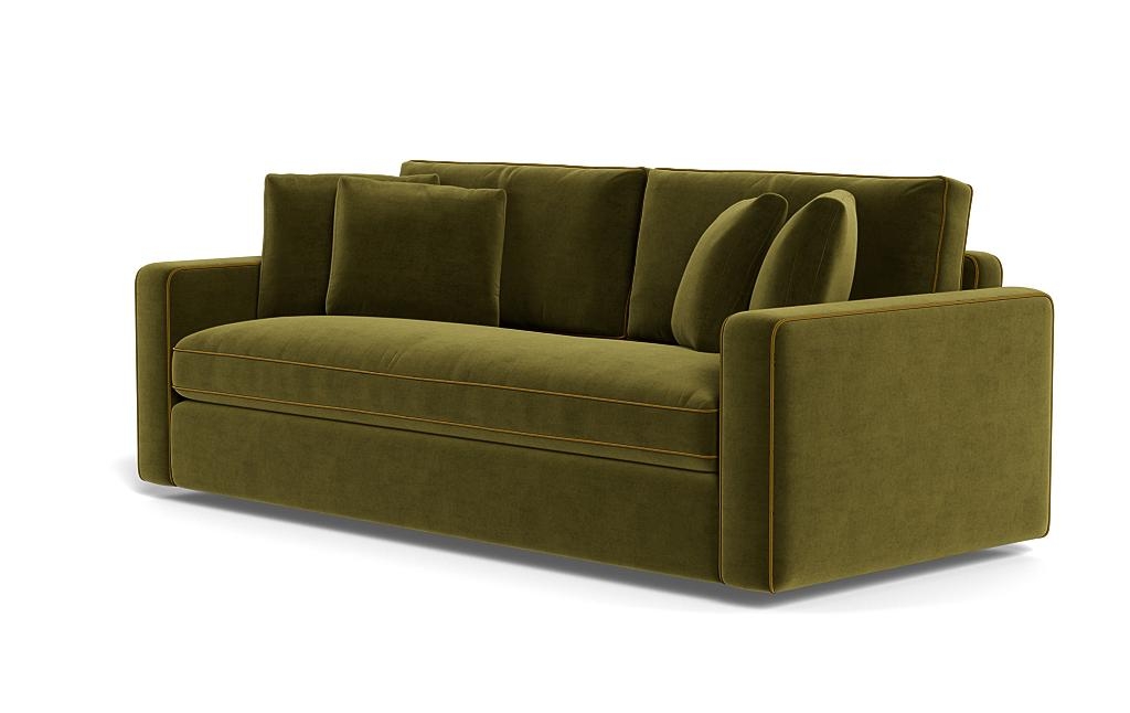 James 2-Seat Sofa with Contrast Piping - Image 2