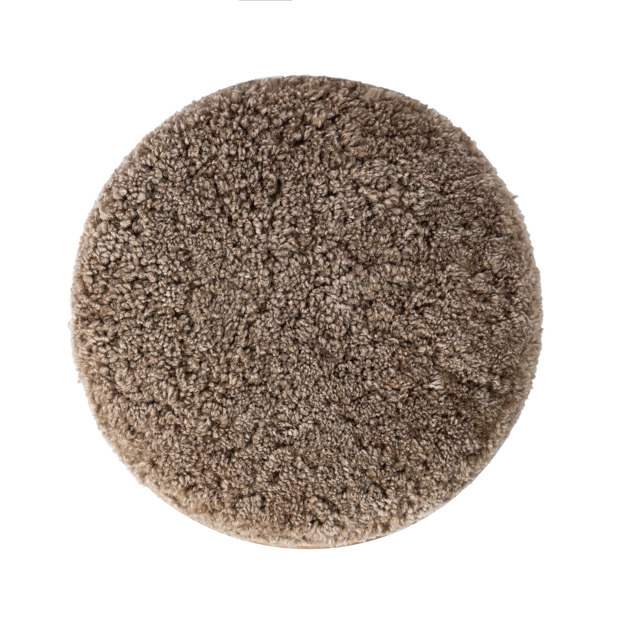Saldino Bar + Counter Stool - Taupe Shearling - Image 7