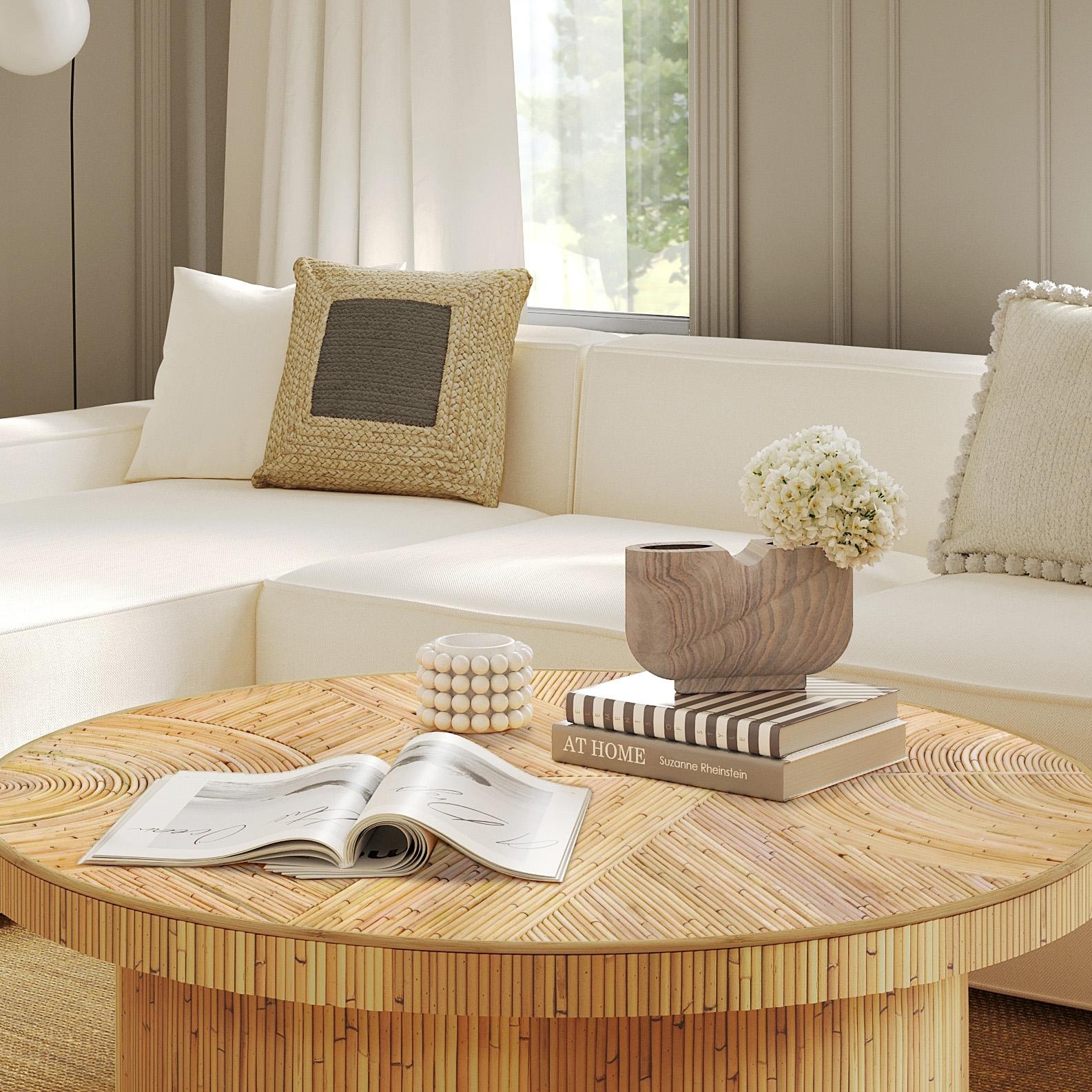 Blank Mind Black Square Accent Pillow - Image 5