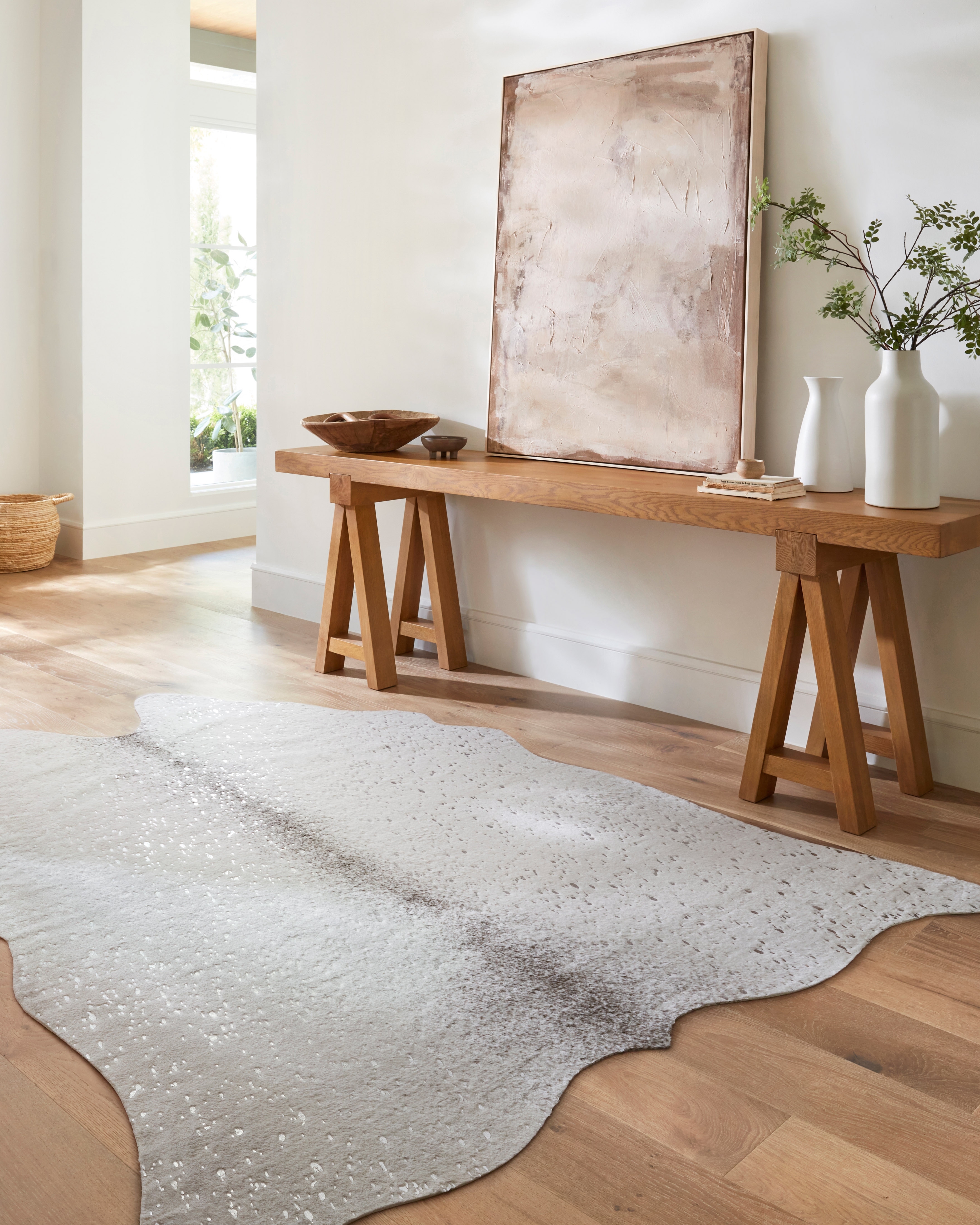 Loloi Bryce Stone / Silver 6'-2" x 8' - Image 3