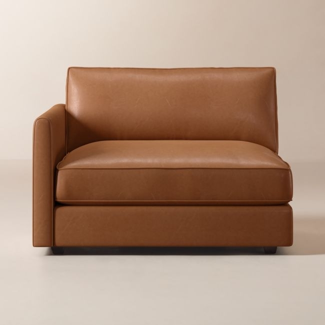Malea Leather Left-Arm Chair - Image 0