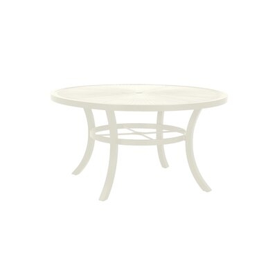 Linea 48" Round KD Dining Umbrella Table - Image 0