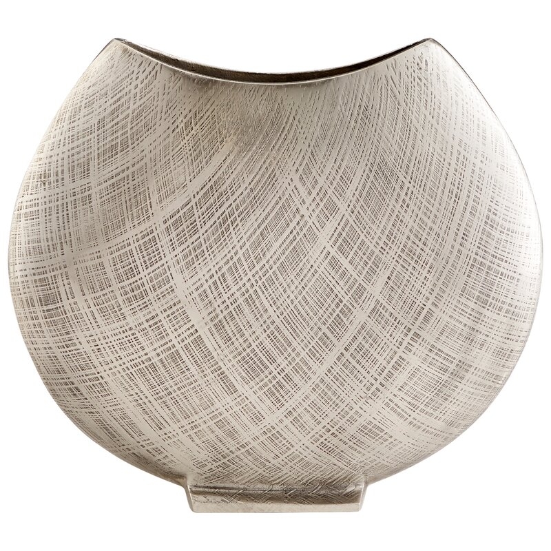Cyan Design Corinne Silver Metal Table Vase - Image 0