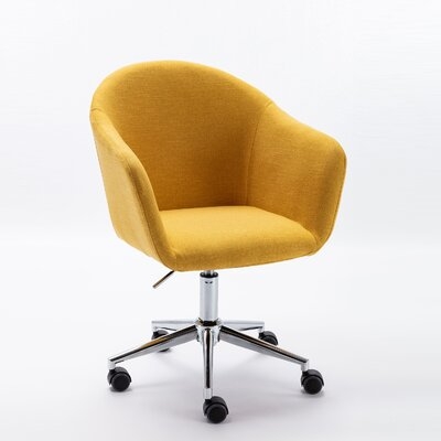Modern Cute Desk Chair,Adjustable Swivel Chair - Image 0