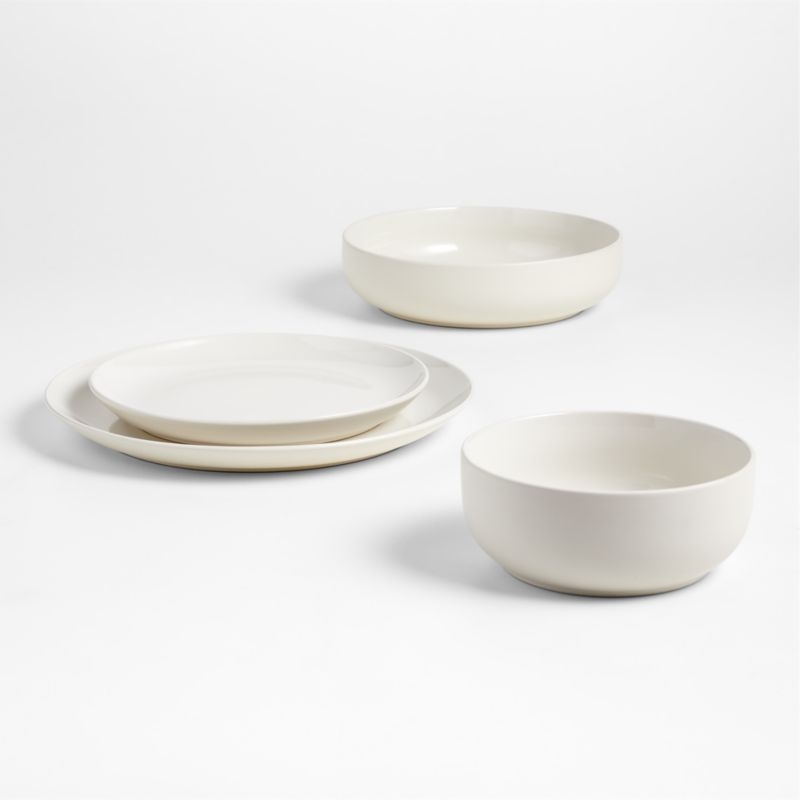 Hudson Natural Stoneware Dinner Plates, Set of 8 - Image 3