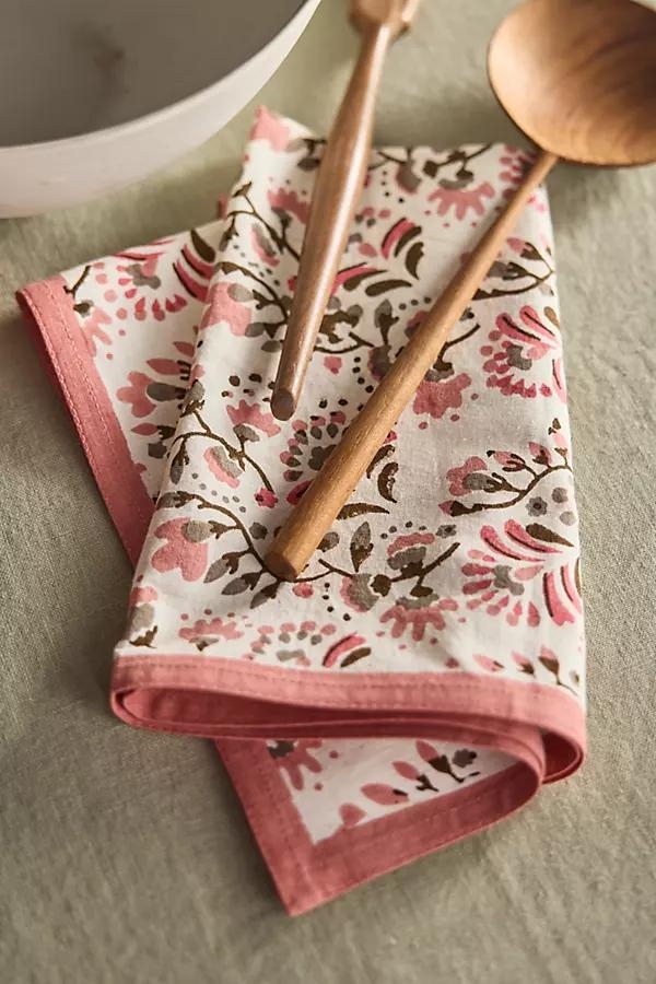 Marigolds Cotton Napkins, Set of 4 - Image 0
