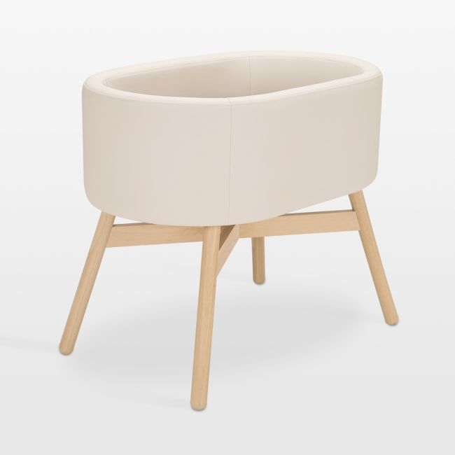 Babyletto X Gathre Capsule Ivory Baby Bassinet - Image 0