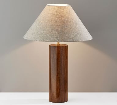 Steve Wood Table Lamp, Walnut - Image 2