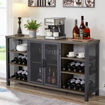 Wine Bar Cabinet For Liquor And Glasses - Image 0