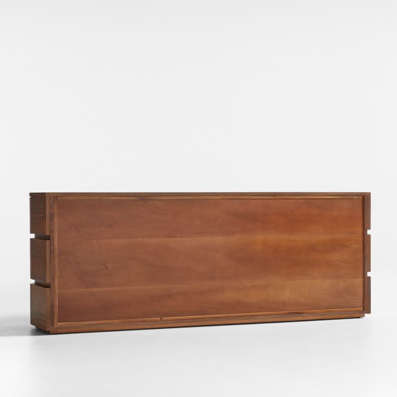 Milano Natural Walnut Wood 9-Drawer Dresser - Image 3