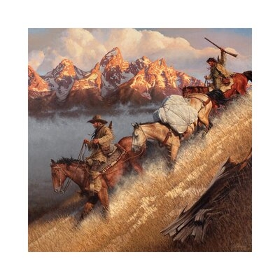 Race To Jackson's Hole by - Wrapped Canvas - Image 0