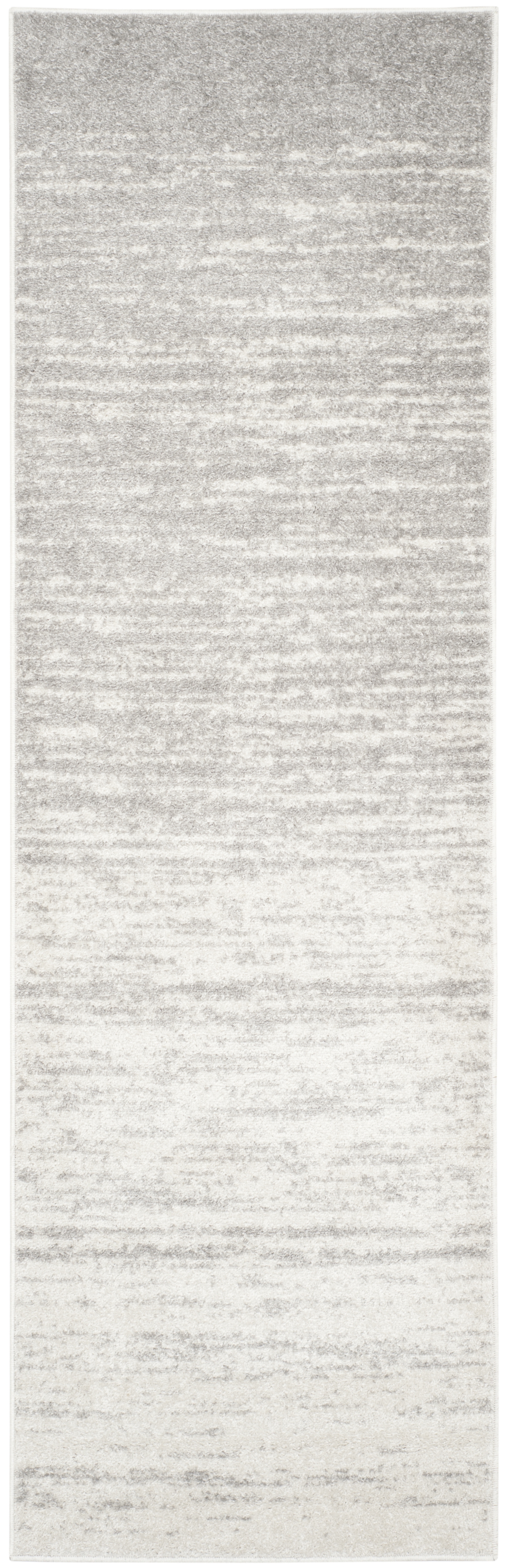 Arlo Home Woven Area Rug, ADR113B, Ivory/Silver,  2' 6" X 10' - Image 0