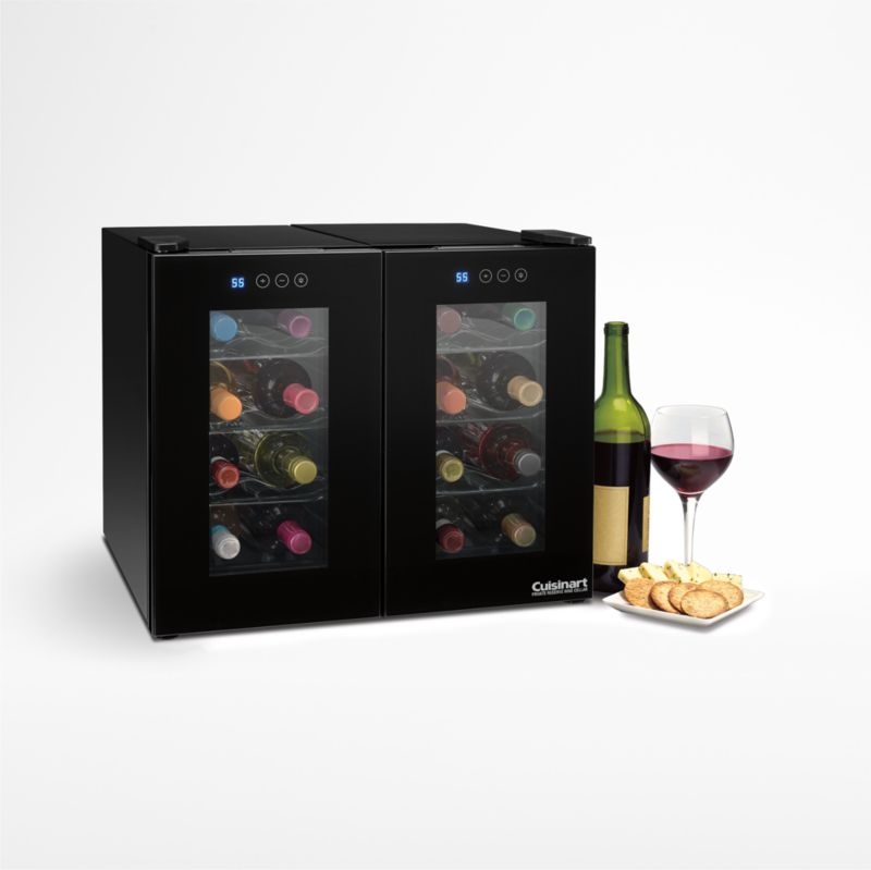 Cuisinart® Private Reserve® 16-Bottle Dual Zone Wine Fridge - Image 2