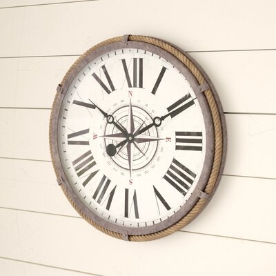 Benner Nautical 17.5" Wall Clock - Image 0