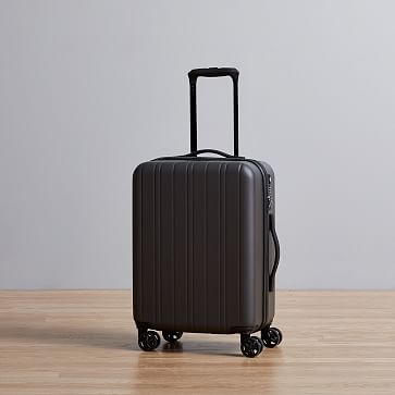 west elm Hardside Spinner Luggage, Black, Carry On - Image 0