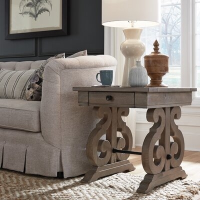 Filer End Table with Storage - Image 0