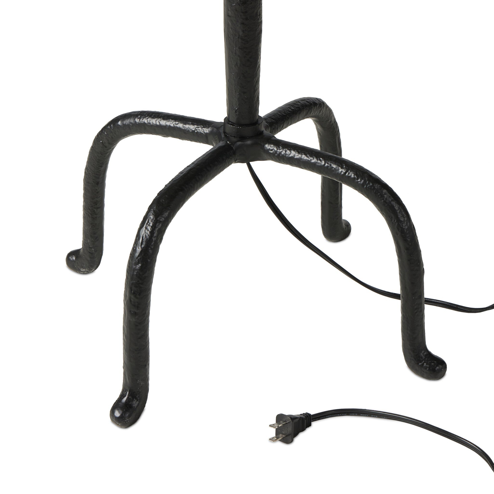 Neville Floor Lamp - Matte Black Cast Aluminum - Image 6