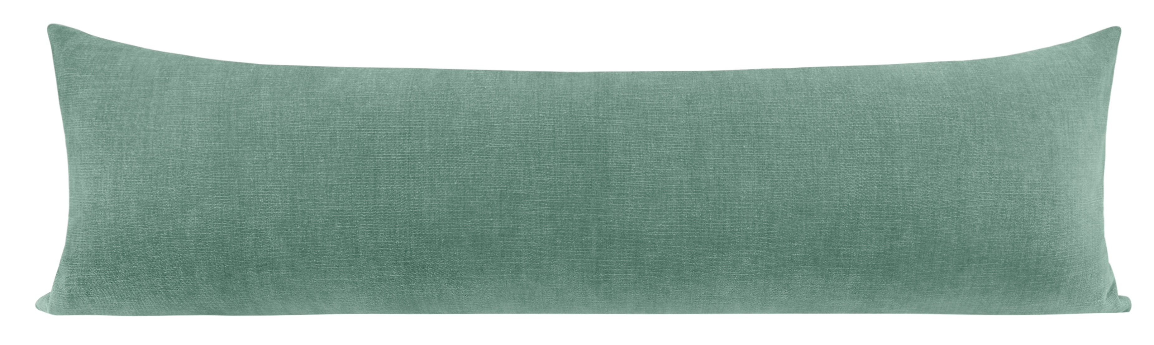 THE XL LUMBAR :: SIGNATURE CHENILLE // SPA BLUE - 14" X 48" - Image 1
