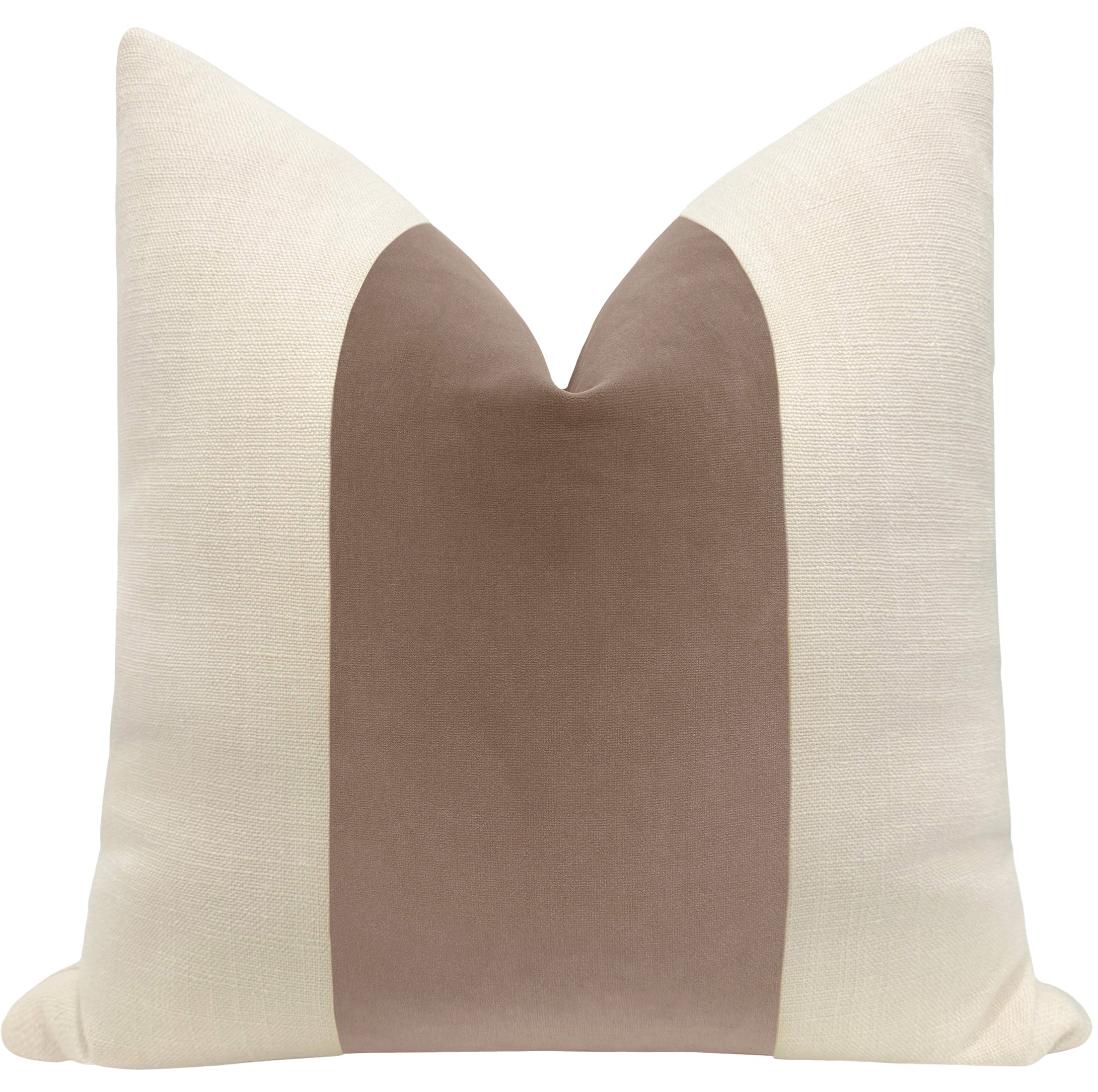 PANEL :: SIGNATURE VELVET // MAUVE - 20" X 26" STANDARD SHAM - Image 0