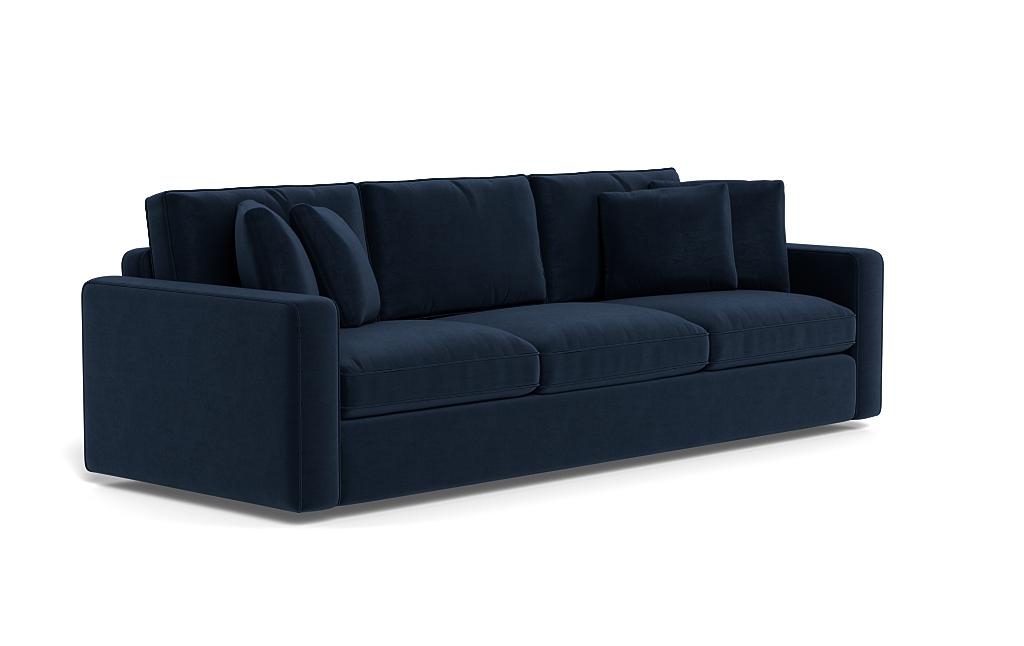 James 3-Seat Sofa with Contrast Piping - Image 1