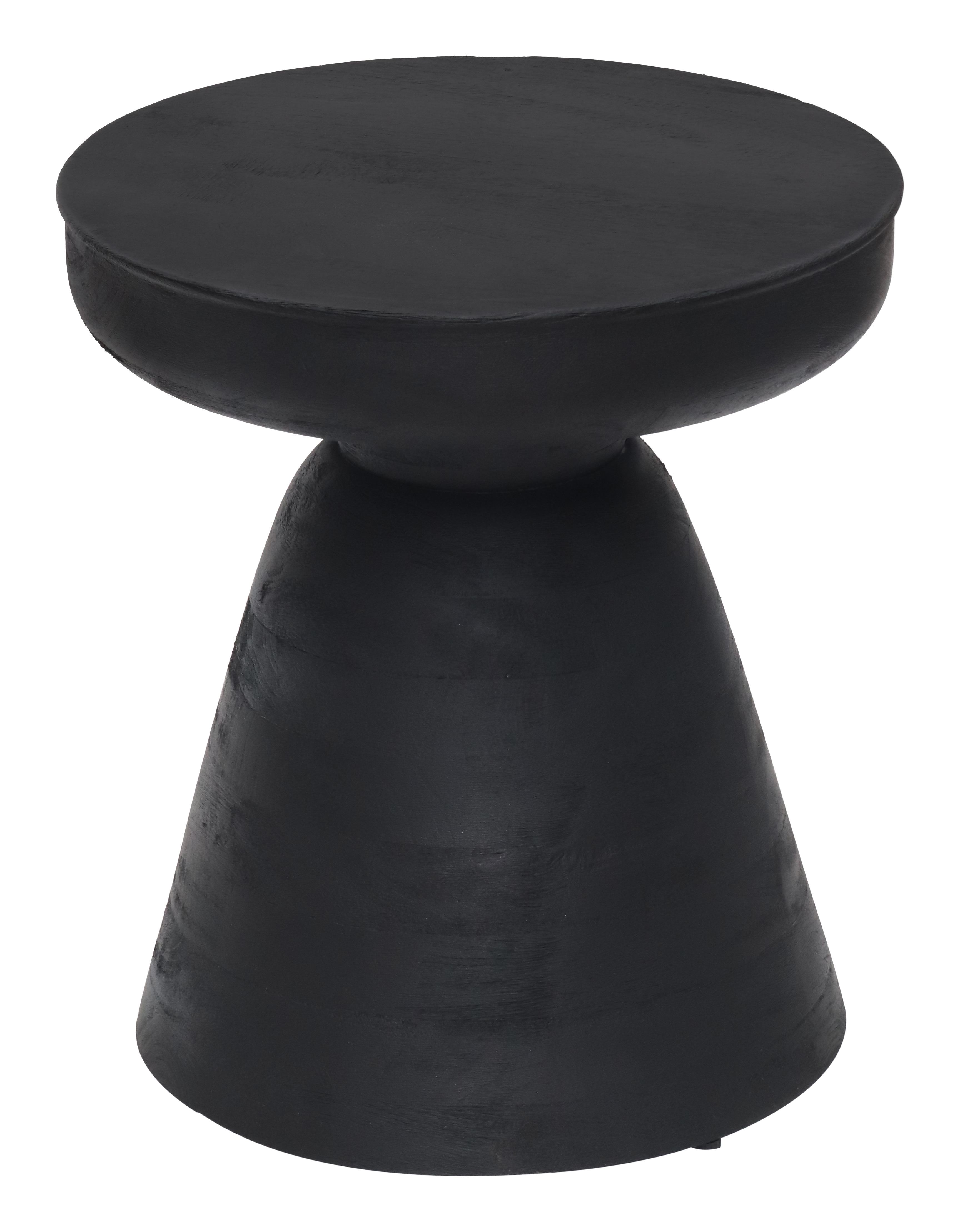Sage Table Stool, Matte Black - Image 1