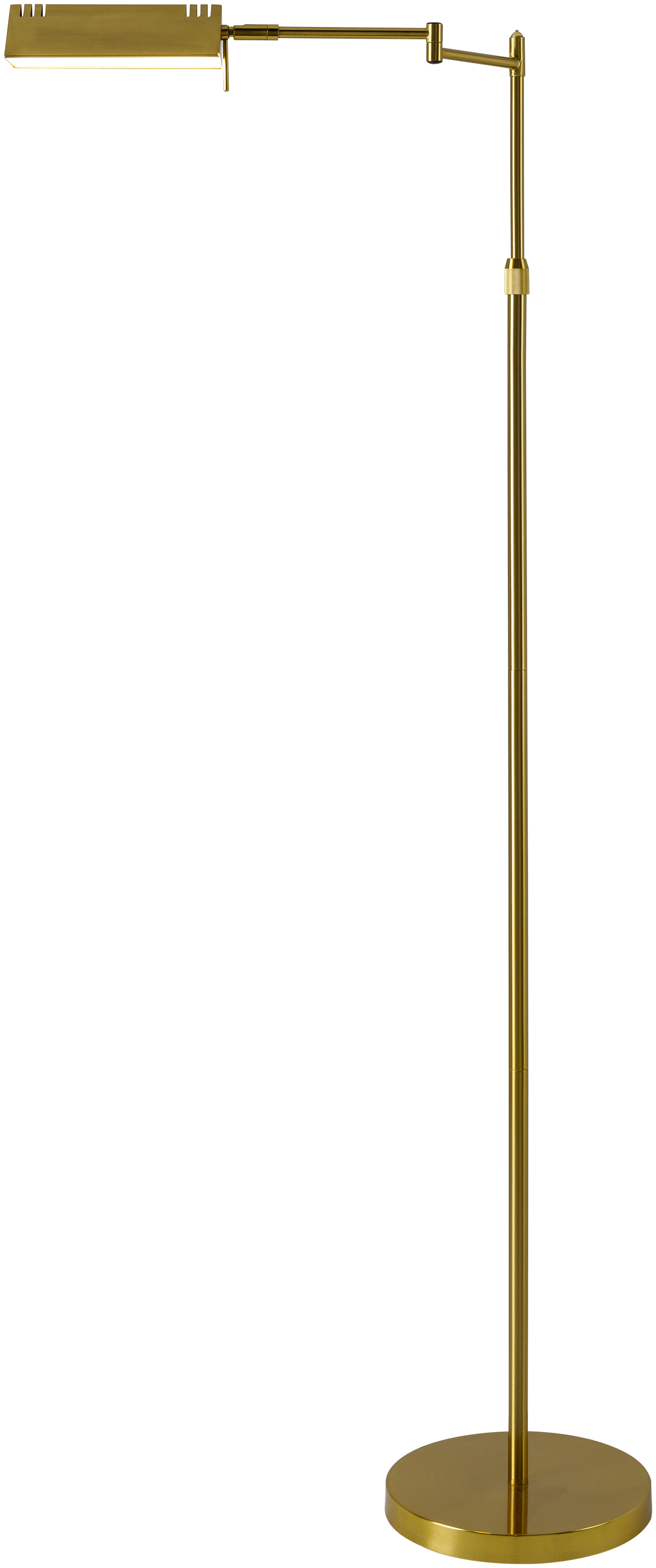 Kiyomi  Electroplated 55"H x 27"W x 10"D Accent Floor Lamp - Image 0