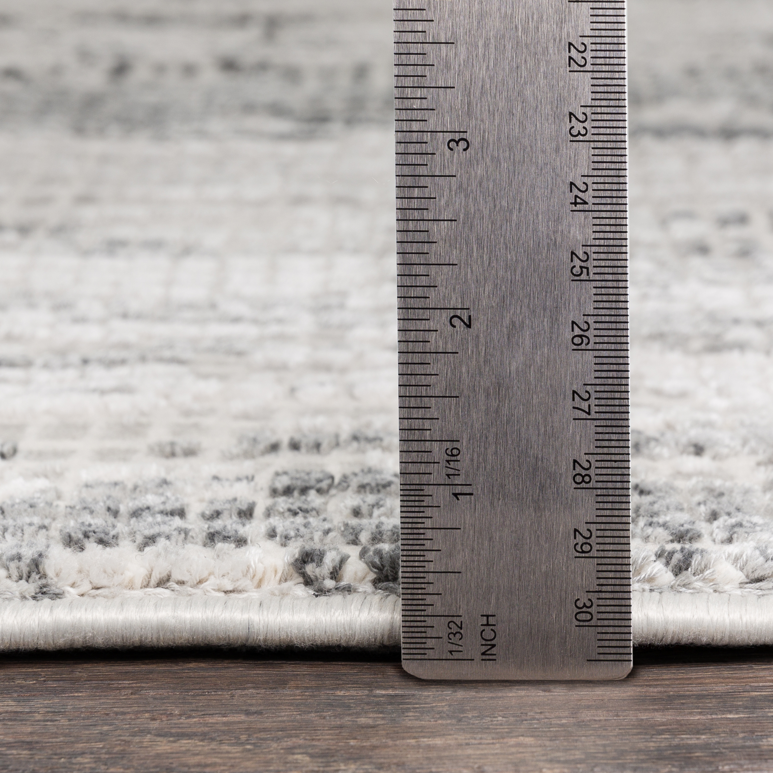 Aisha Beige Indoor 5'3" x 5'3" Machine Woven Rug - Image 5