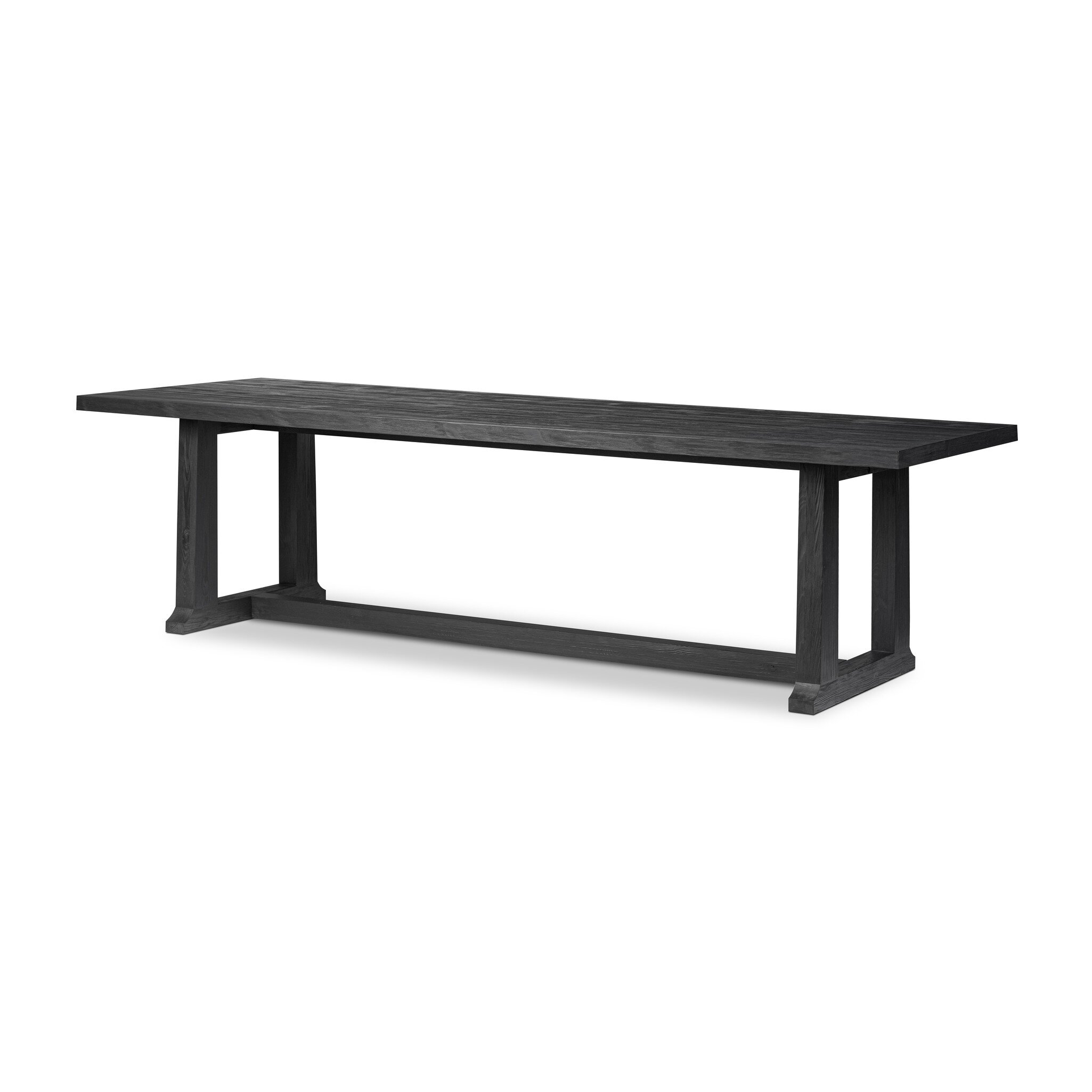 Otto Dining Table - Black Pine - Image 0