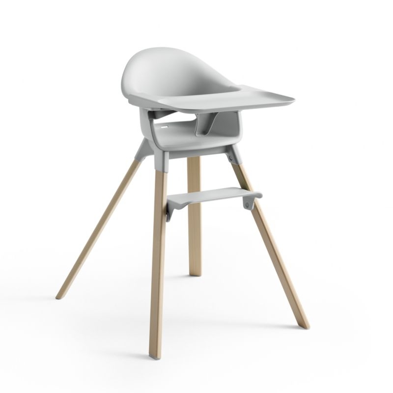 Stokke ® Clikk ™ Grey Baby High Chair with Portable Travel Bag - Image 5