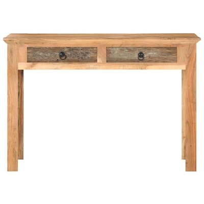 Loon Peak® Desk 43.3"X19.7"X29.5" Solid Reclaimed Wood - Image 0