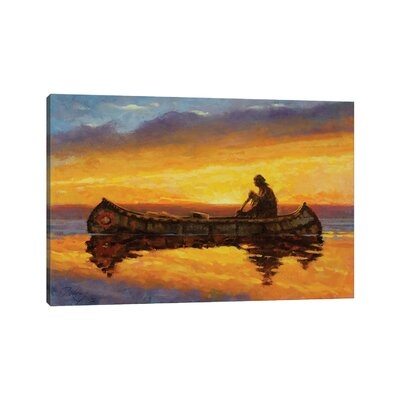 On Quiet Water by - Wrapped Canvas - Image 0