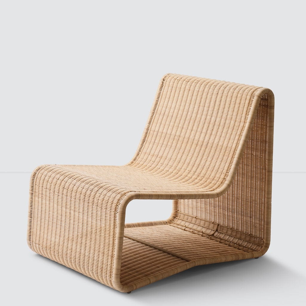 The Citizenry Liang Wicker Lounge Chair | Chair Only | Natural - Image 0