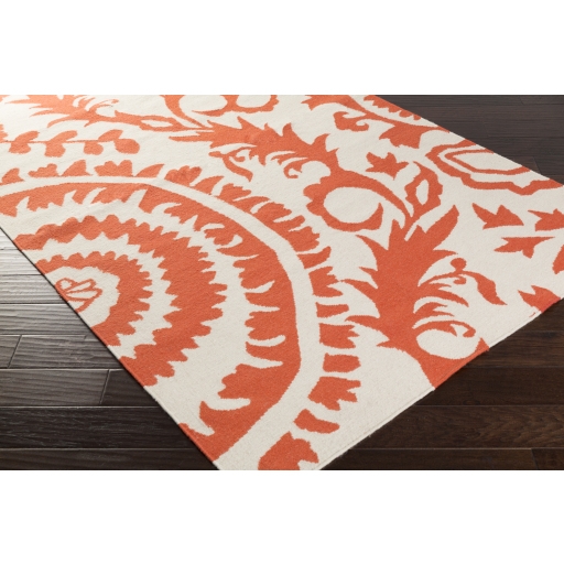 Frontier White Indoor 8' x 11' Handmade Rug - Image 2