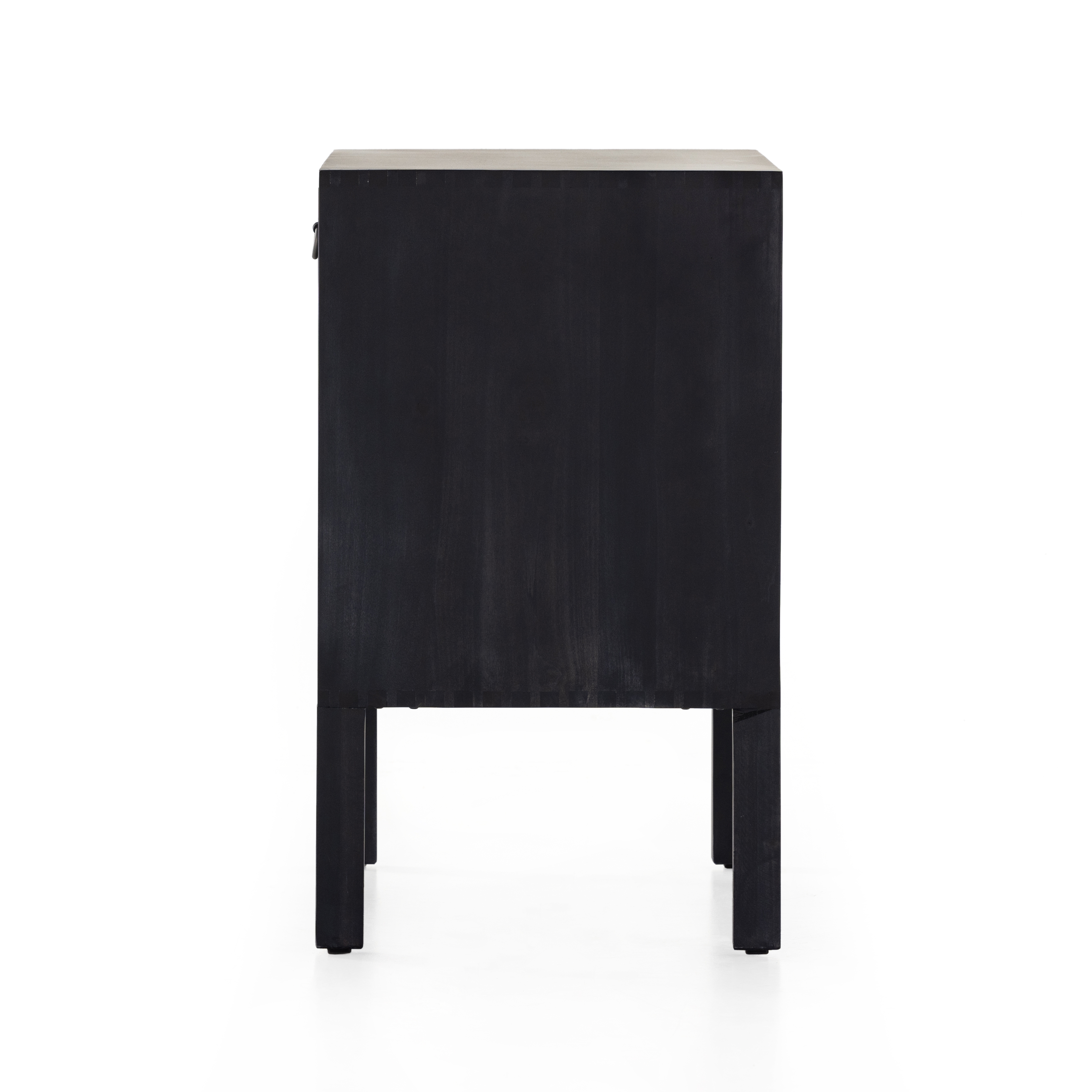 Isador Bar Cabinet - Black Wash Poplar - Image 6