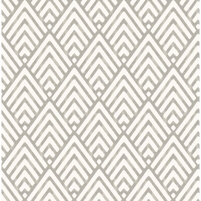 Alaya 33" x 20.5" Geometric Wallpaper Roll - Image 0