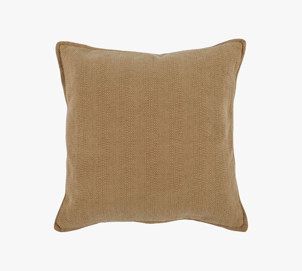 Trini Reversible Pillow Cover, 18", Honey Yellow - Image 0