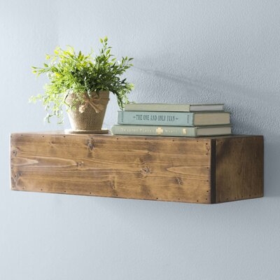 Poulan Wood Floating Shelf - Image 0