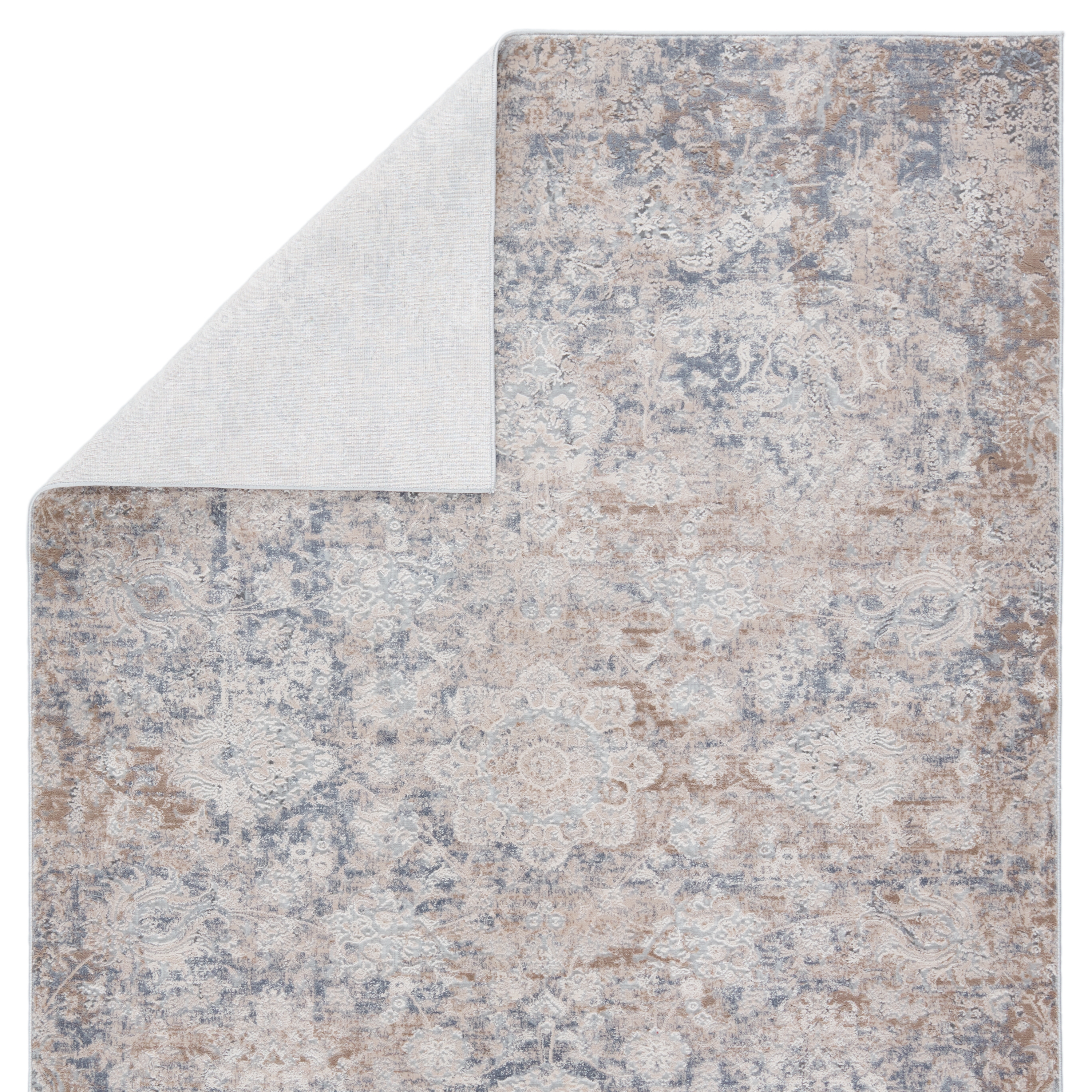 Mariam Floral Beige/ Gray Area Rug (9'3"X12') - Image 2