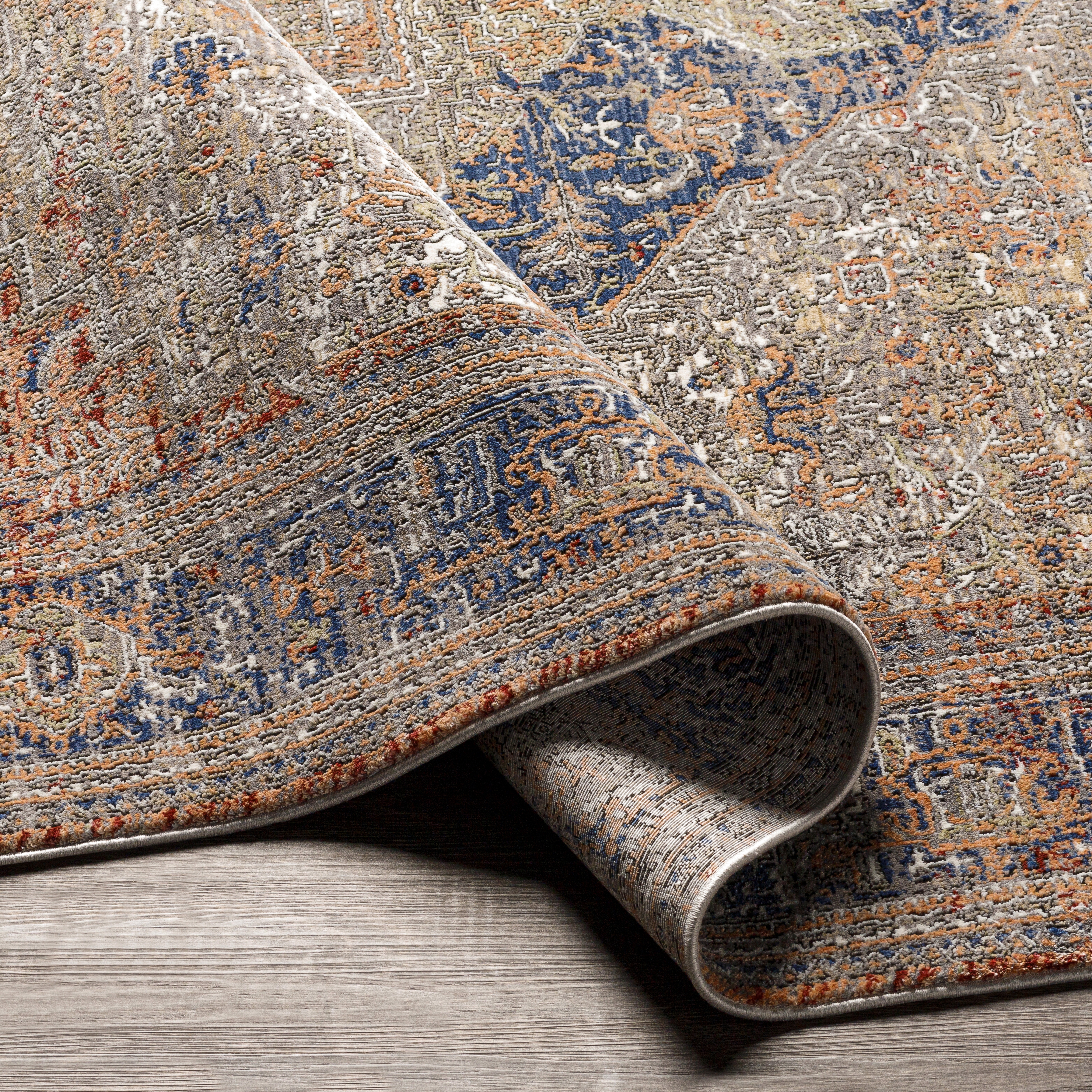 Eclipse Beige Indoor 2' x 3'3" Machine Woven Rug - Image 4