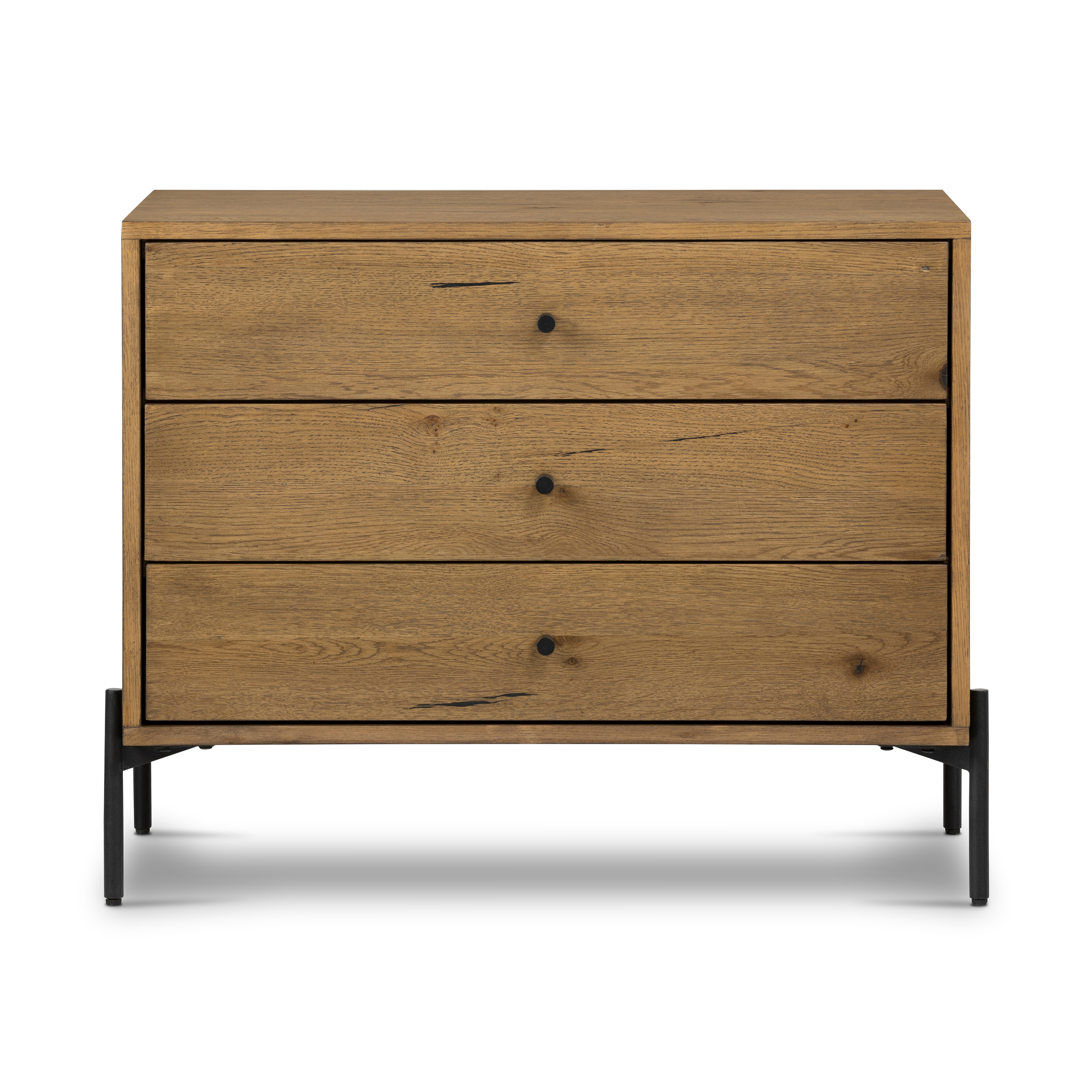 Eaton Large Nightstand-Amber Oak Resin - Image 0