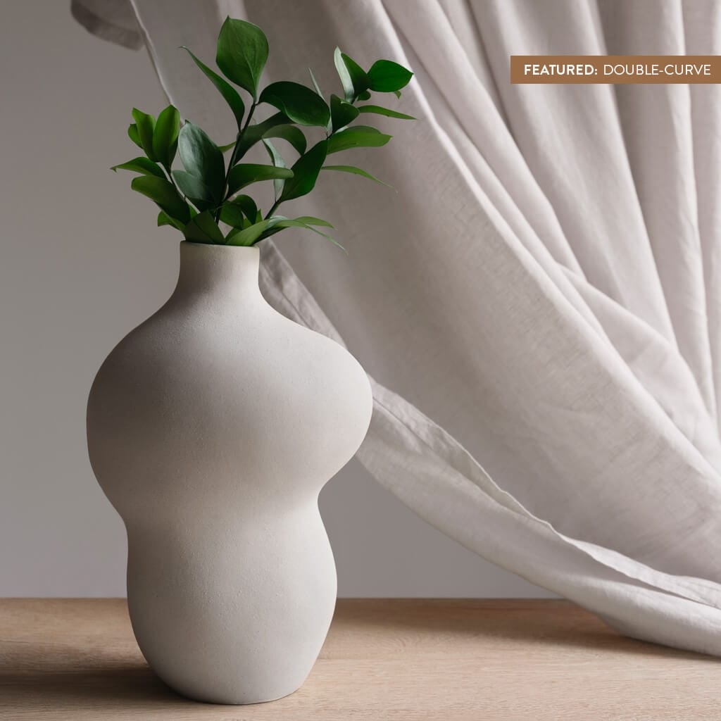 The Citizenry Terranova Vase | Curve | Ivory - Image 6