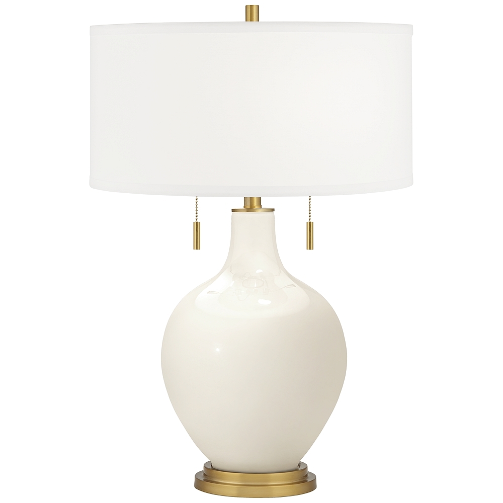 West Highland White Toby Brass Accents Table Lamp - Style # 95T07 - Image 0