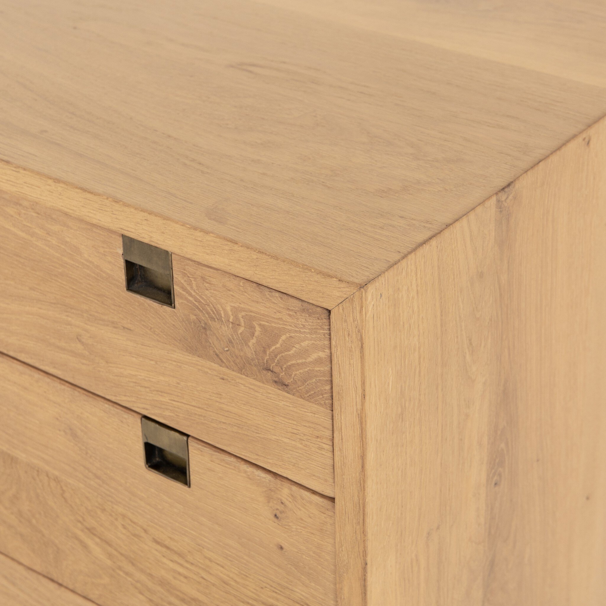 Carlisle 6 Drawer Dresser - Natural Oak - Image 7