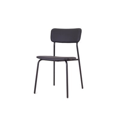 Hajar Upholstered Chair in , Gray - Image 0