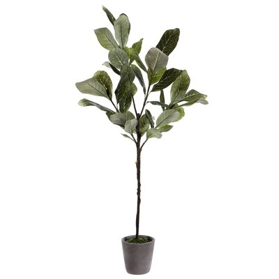 Faux Magnolia Potted Tree - Image 0