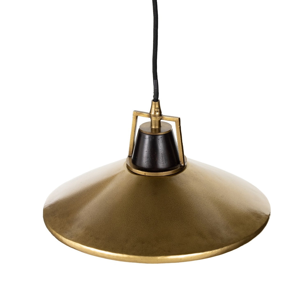 Four Hands Novak 1 - Light Pendant with Antique Brass Shade - Image 0